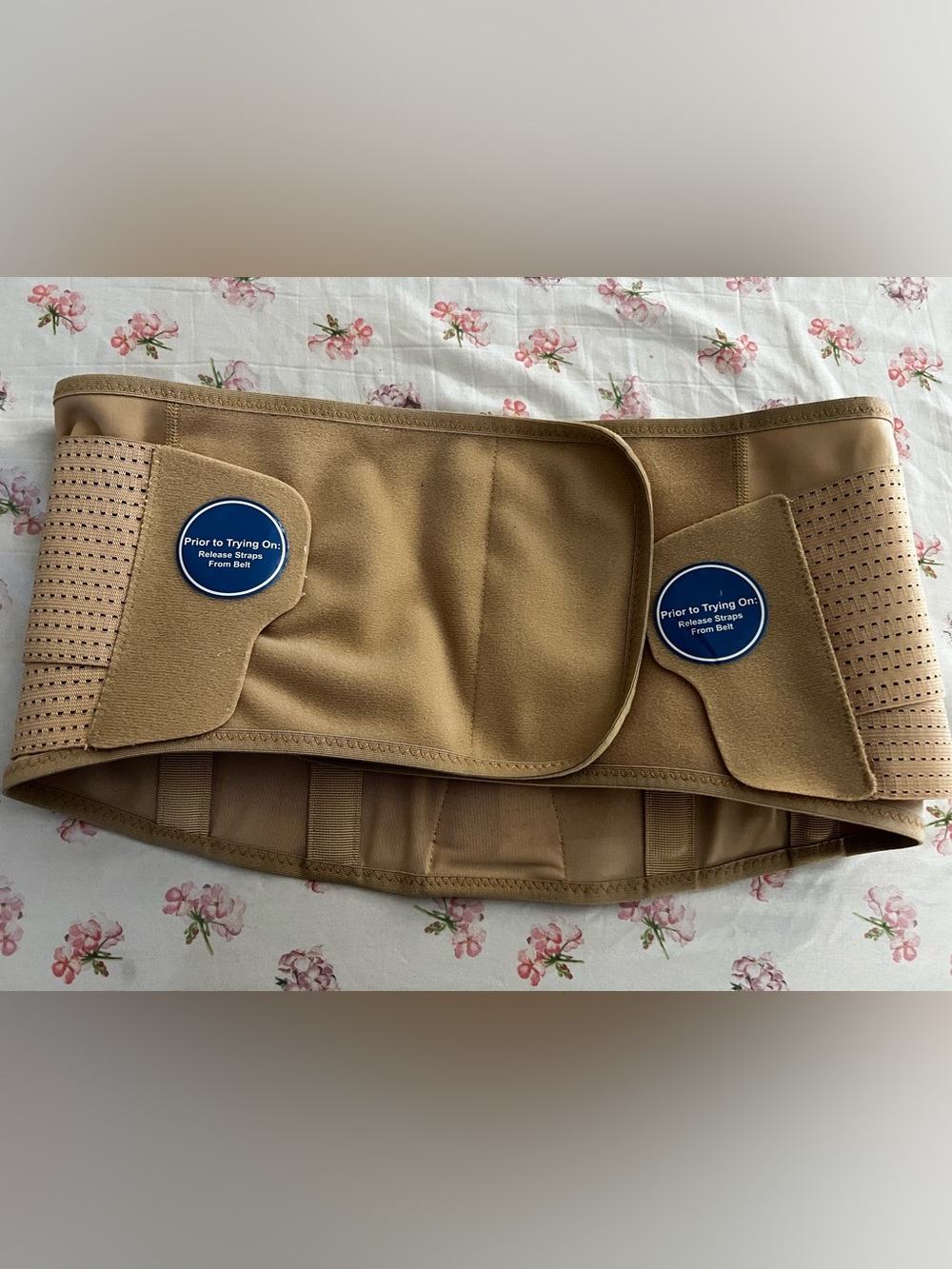 Copper Fit Tan Support Belt - Comfortable Waist Support
